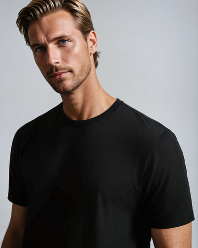 Signature Supima T-shirt – Deep Black