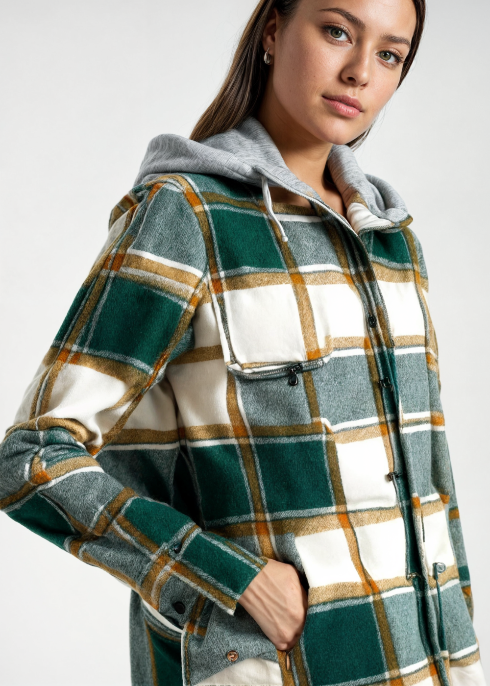 Evelyn Hooded Coat