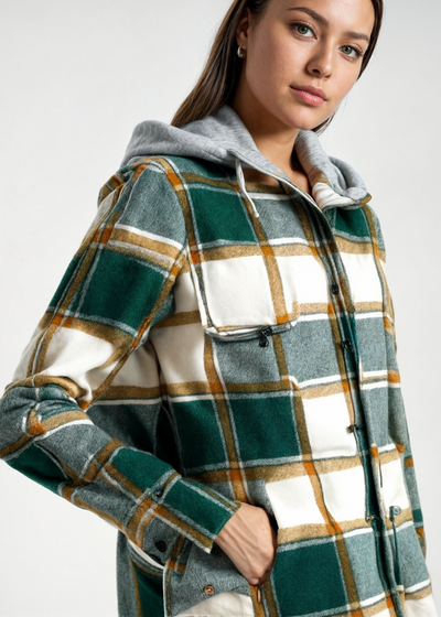 Evelyn Hooded Coat