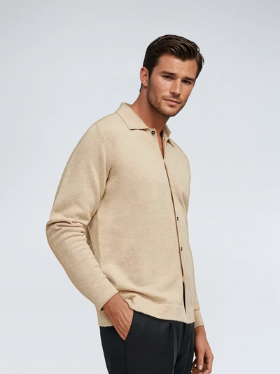 Cashwool Shirt Beige
