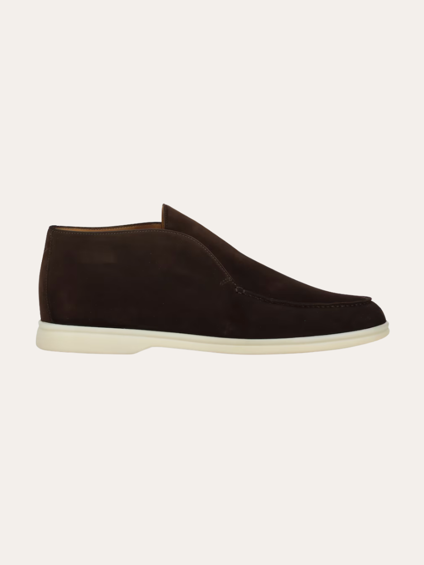 Suede City Loafers - Dark Brown