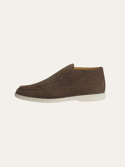 Suede City Loafers – Dark Gray