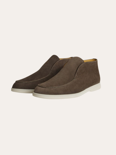 Suede City Loafers – Dark Gray
