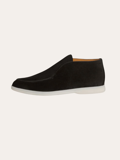 Suede City Loafers - Deep Black