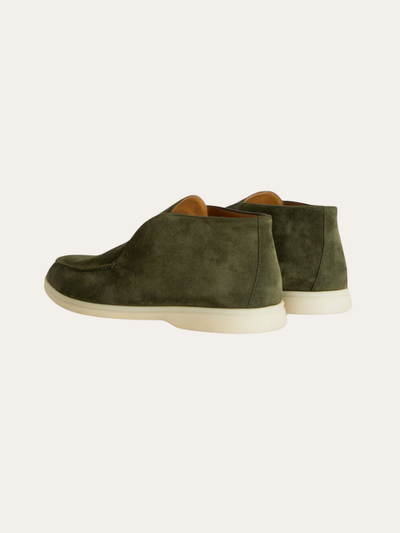 Suede City Loafers - Deep Green