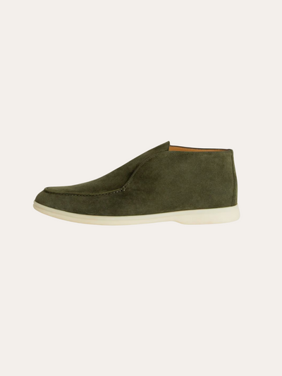 Suede City Loafers - Deep Green