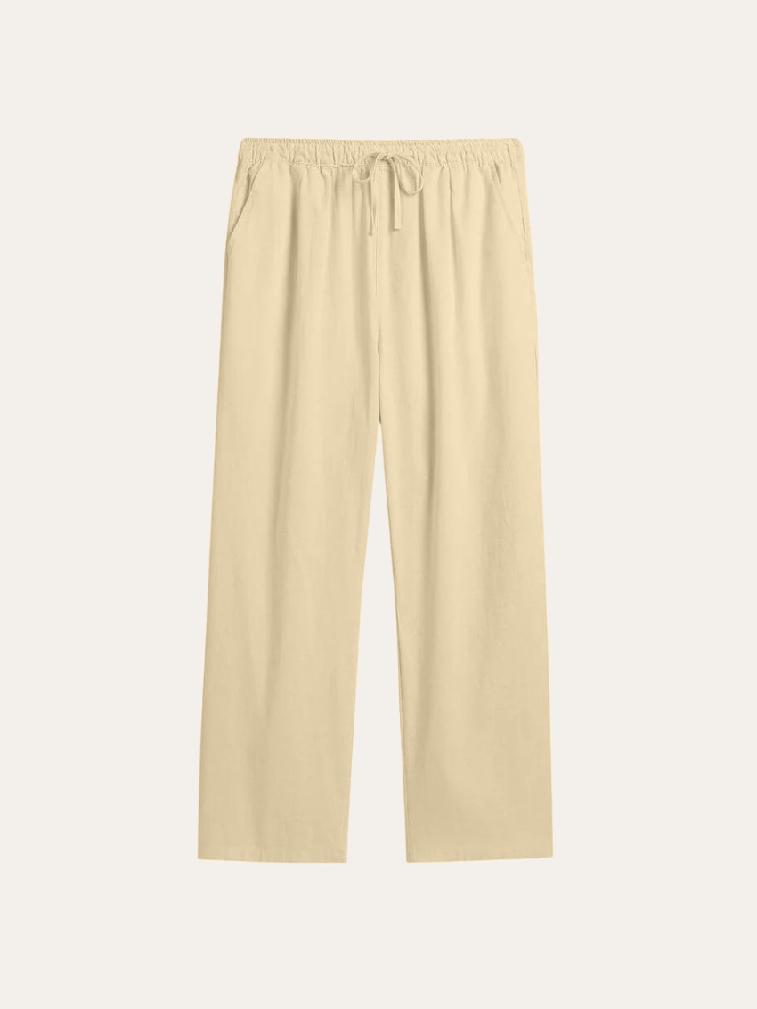 Sea Side Linen Pants - Khaki