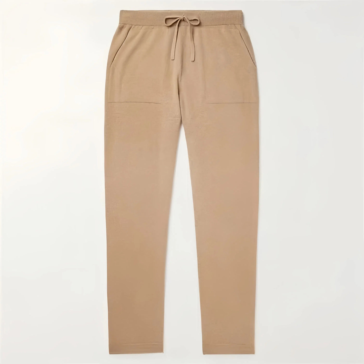 Handcrafted Cashmere Trousers – Sable Khaki