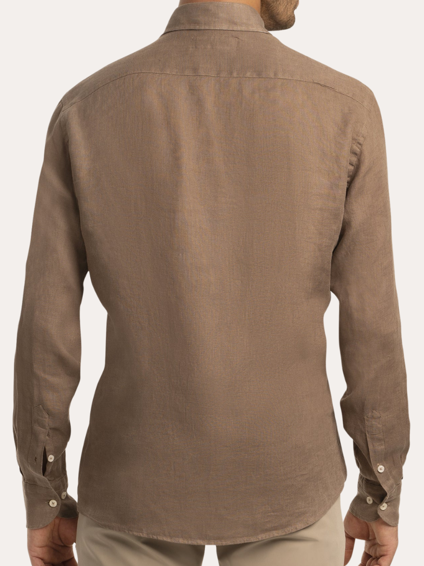 Linen Shirt Khaki
