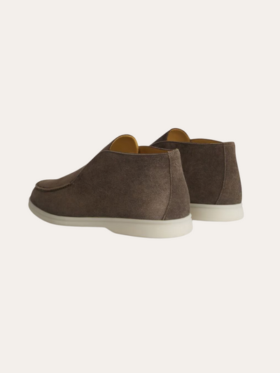 Suede City Loafers – Dark Gray