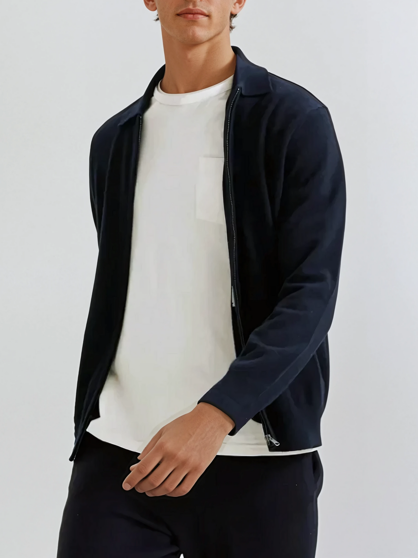 Cashmere Jas Marine Blue