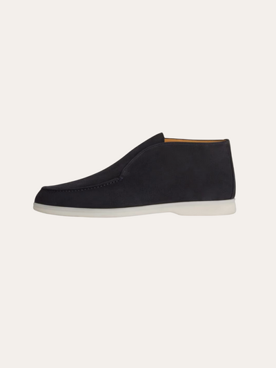 Suede City Loafers – Navy Blue