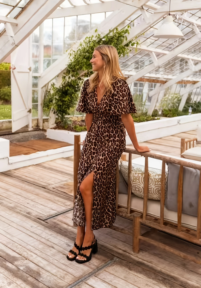STELLA™ | THE LEOPARD MAXI DRESS