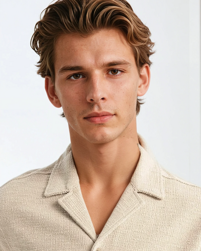 Wafer Shirt Beige