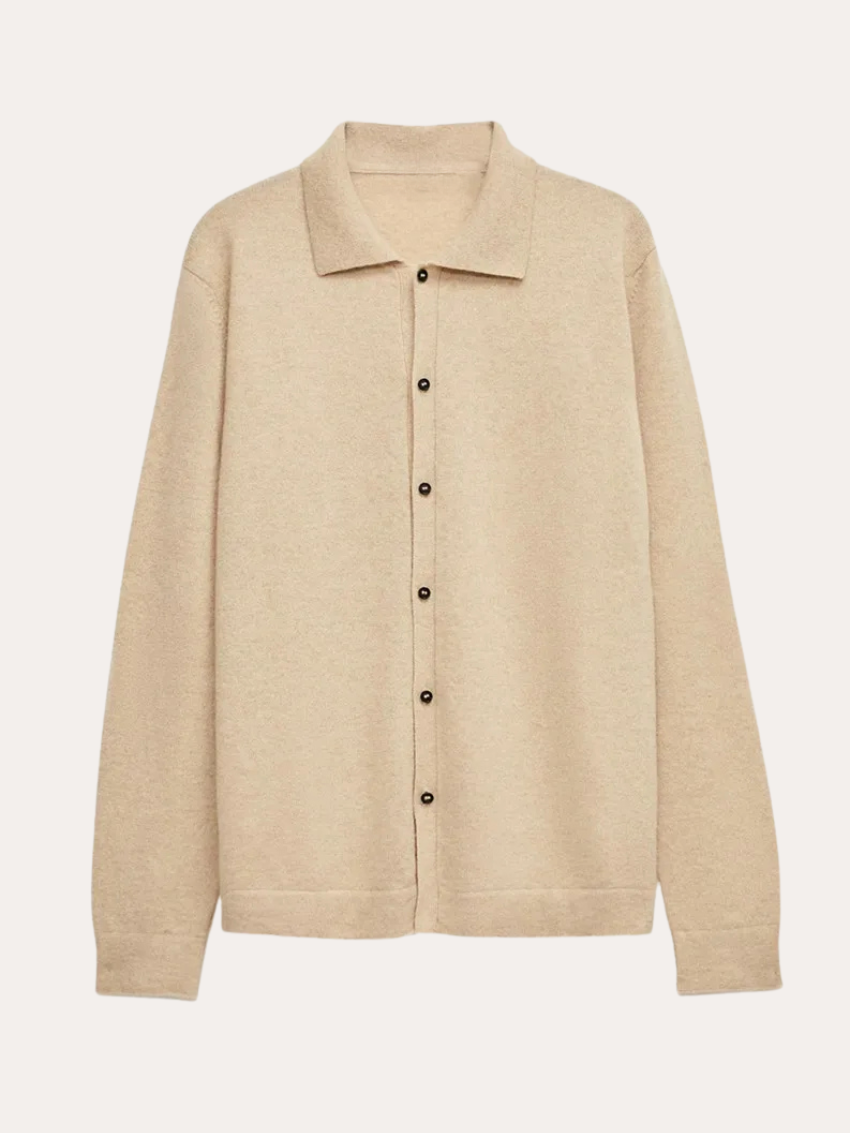 Cashwool Shirt Beige