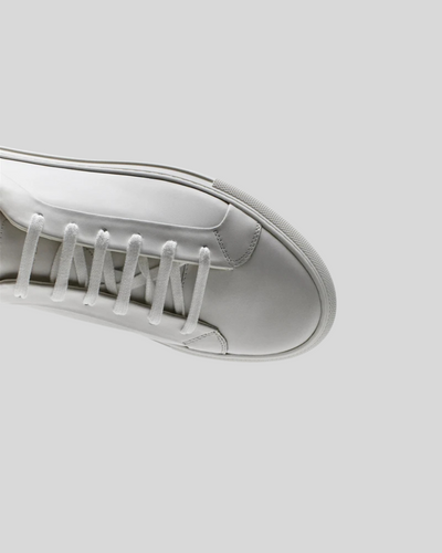 Leather Oxford Sneakers - White