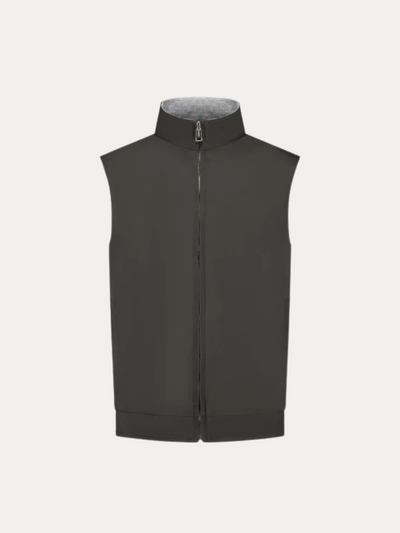 Reversible City Body Warmer - Black