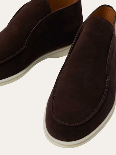 Suede City Loafers - Dark Brown