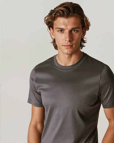 Signature Supima T-shirt – Deep Brown