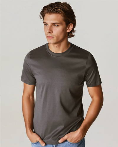 Signature Supima T-shirt – Deep Brown