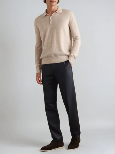 Signature Loafers – Zwart