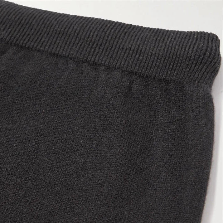 Handcrafted Cashmere Trousers – Navy Blue